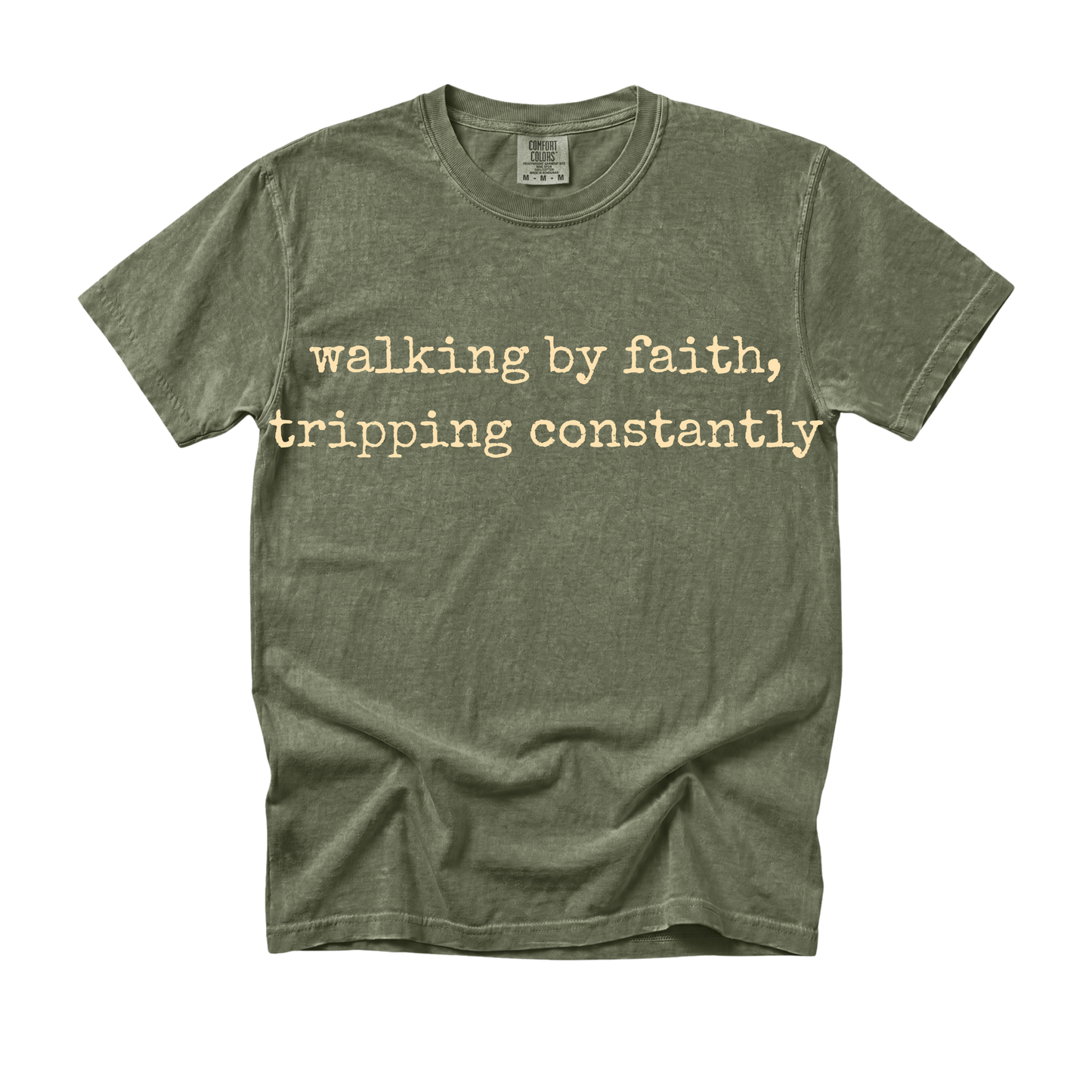 Walking by Faith, Tripping Constantly