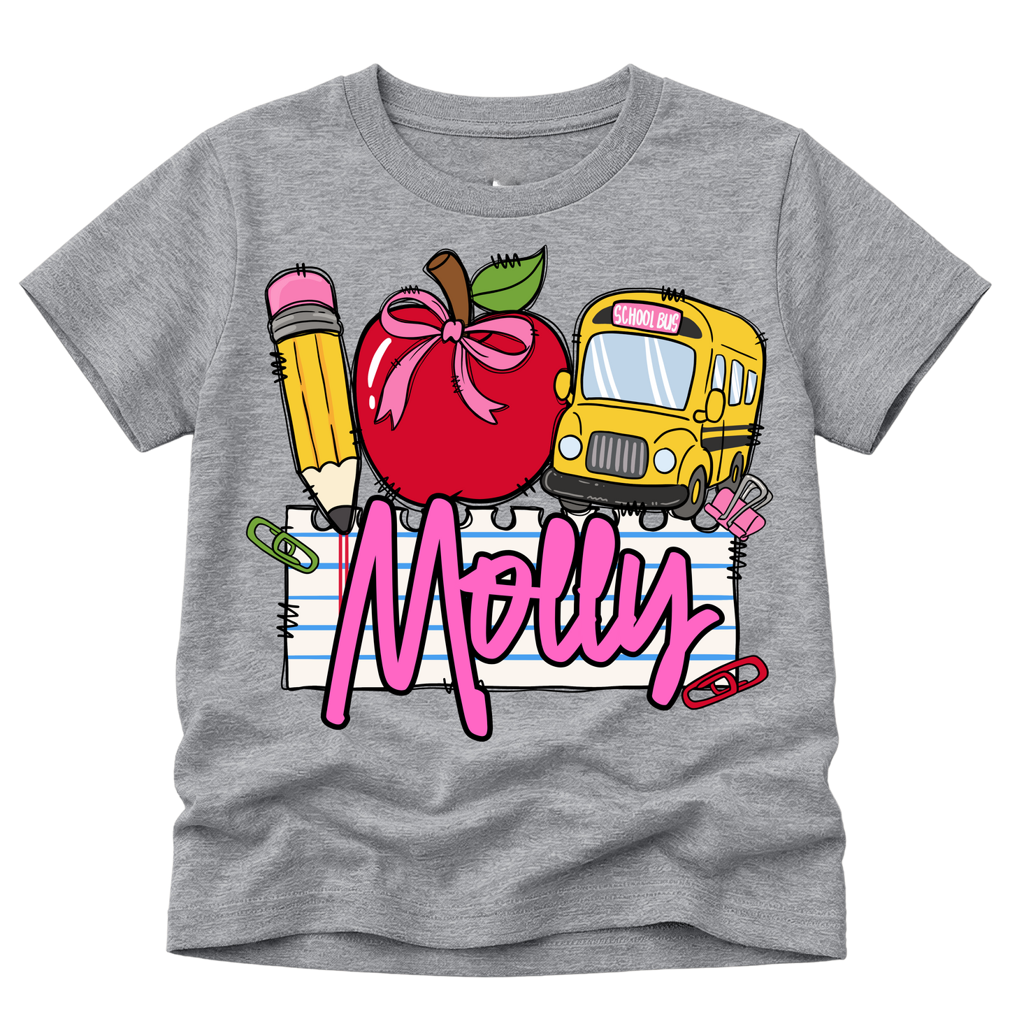 Youth Personalized Back to School