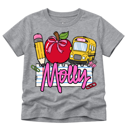 Youth Personalized Back to School