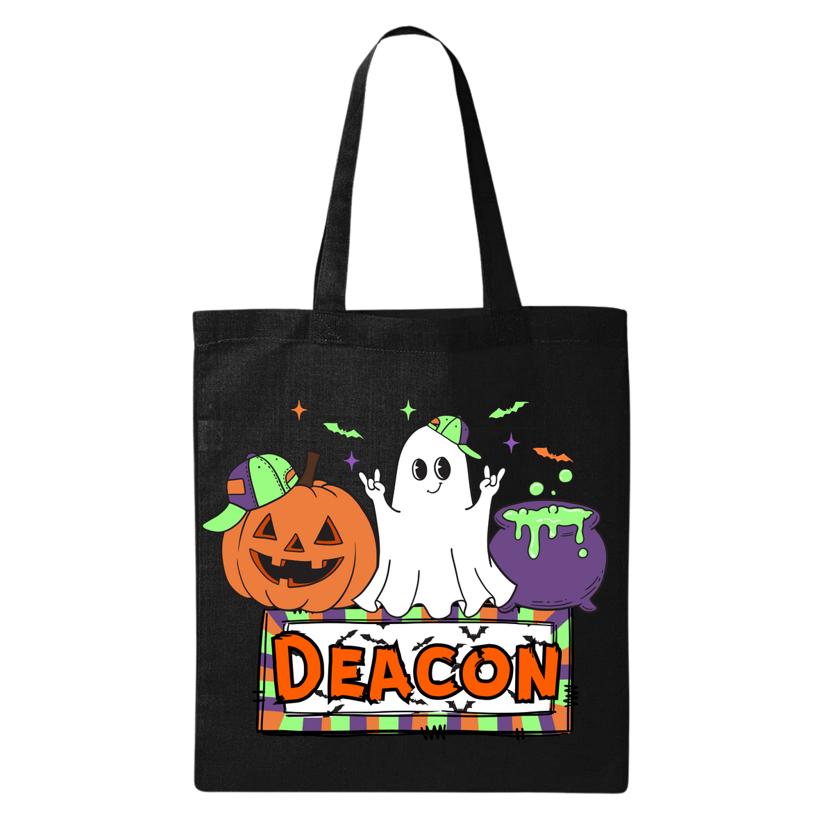 Trick or Treat Candy Bag- Personalized