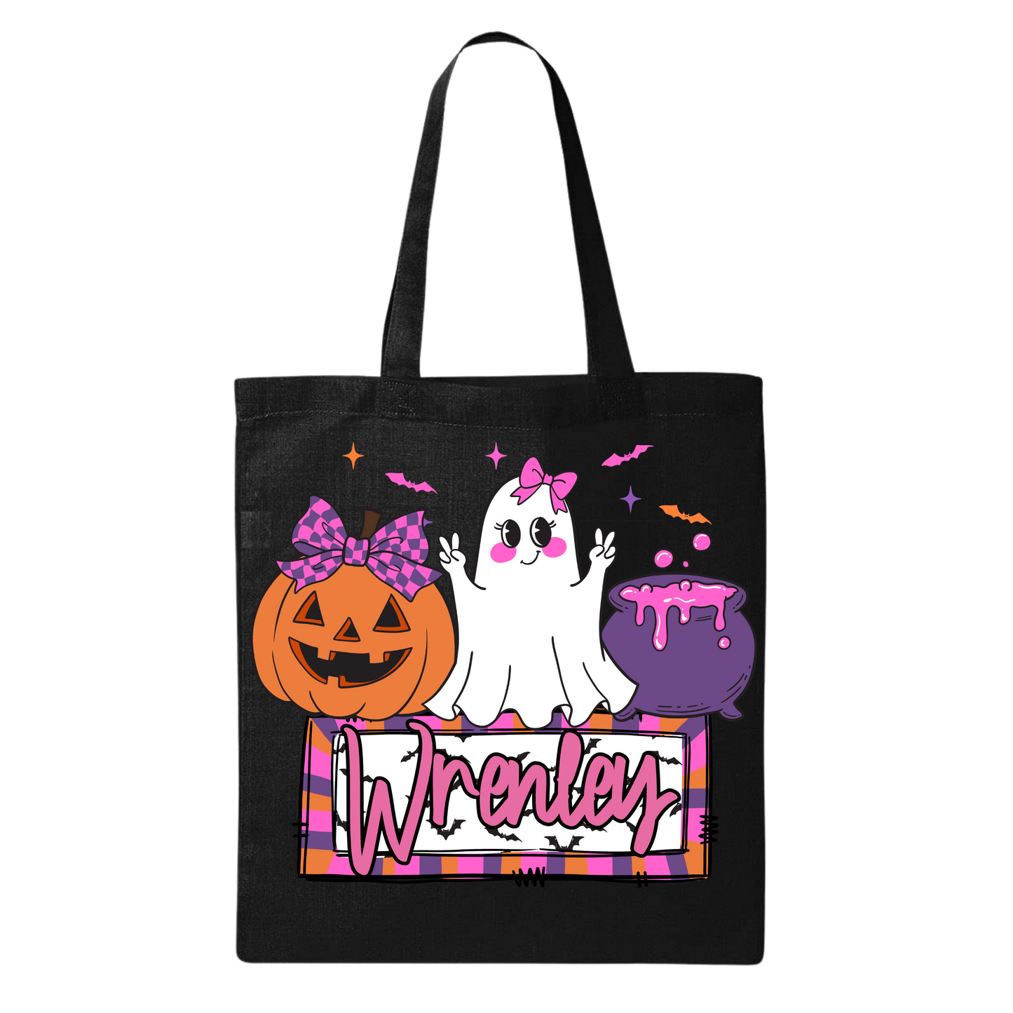 Trick or Treat Candy Bag- Personalized