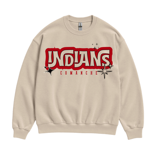 Retro Drip Comanche Indians