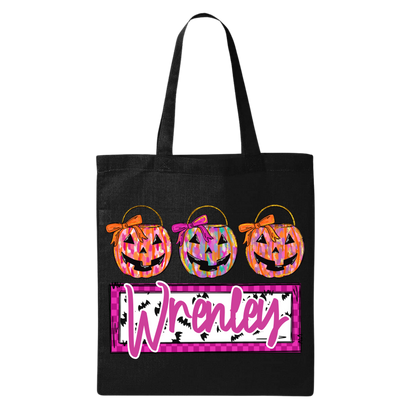 Trick or Treat Candy Bag- Personalized