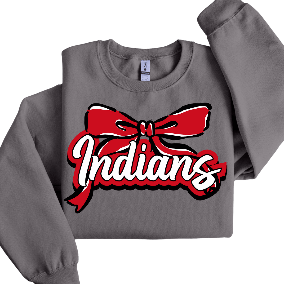 Indians Bow Crewneck