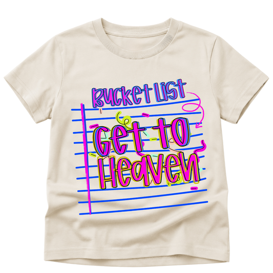 Youth Bucket List: Get to Heaven