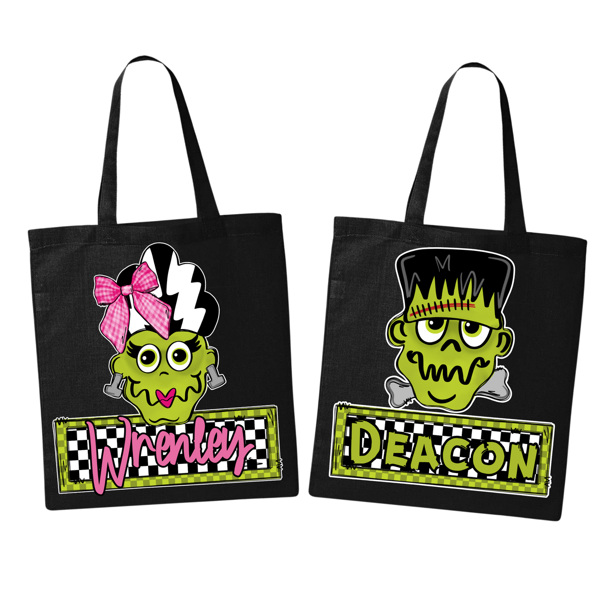 Trick or Treat Candy Bag- Personalized